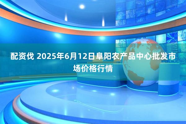 配资伐 2025年6月12日阜阳农产品中心批发市场价格行情