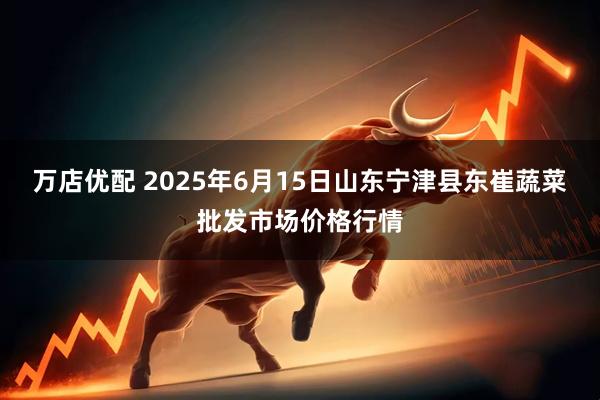 万店优配 2025年6月15日山东宁津县东崔蔬菜批发市场价格行情